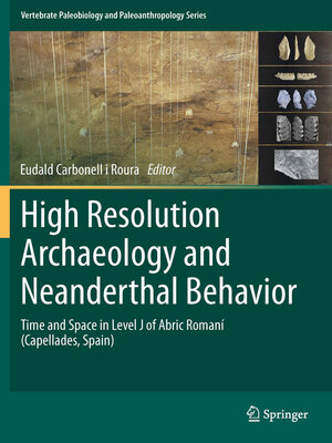 cover image of High Resolution Archaeology and Neanderthal Behavior